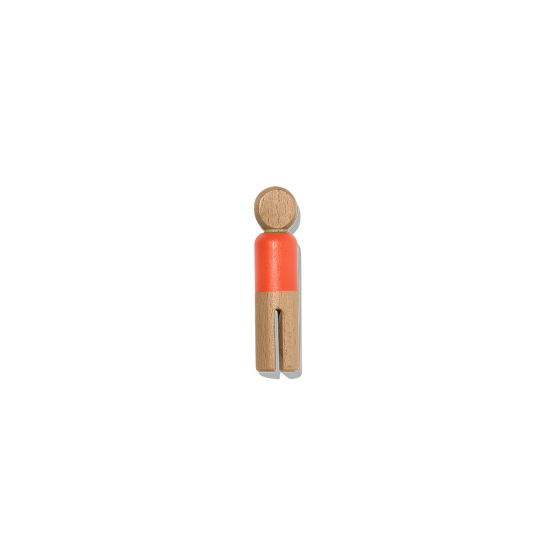 Peg Person (Red)