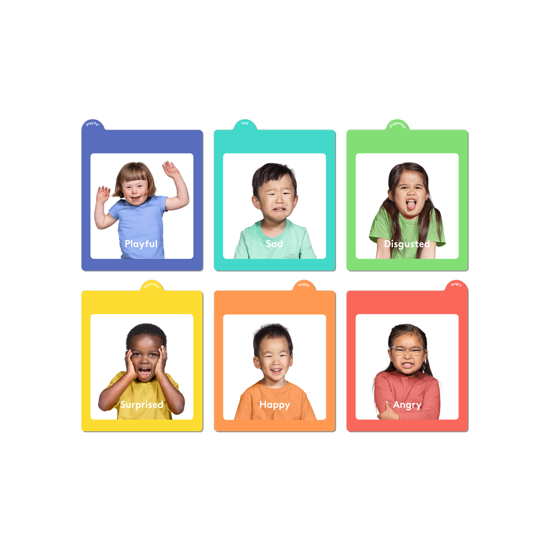 Emotion Match Cards (set of 6)